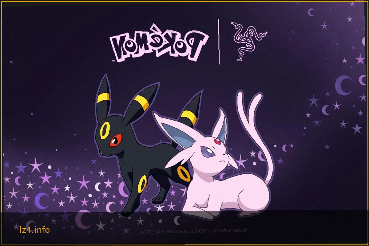 Razer Unveils Espeon & Umbreon Collection Inspired by Pokémon Day and Night Eeveelutions