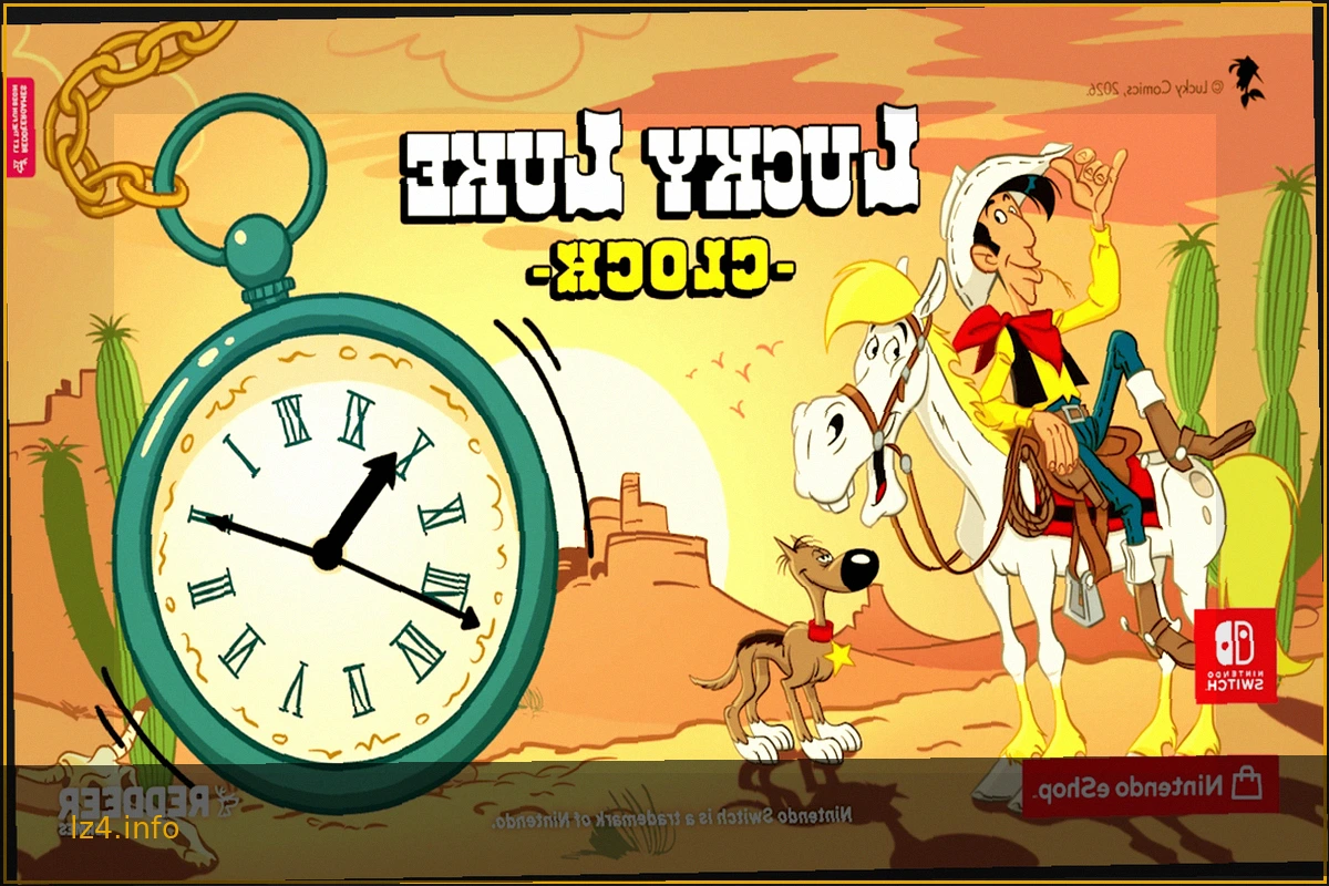 Lucky Luke – Clock: A Frontier Timepiece for Nintendo Switch