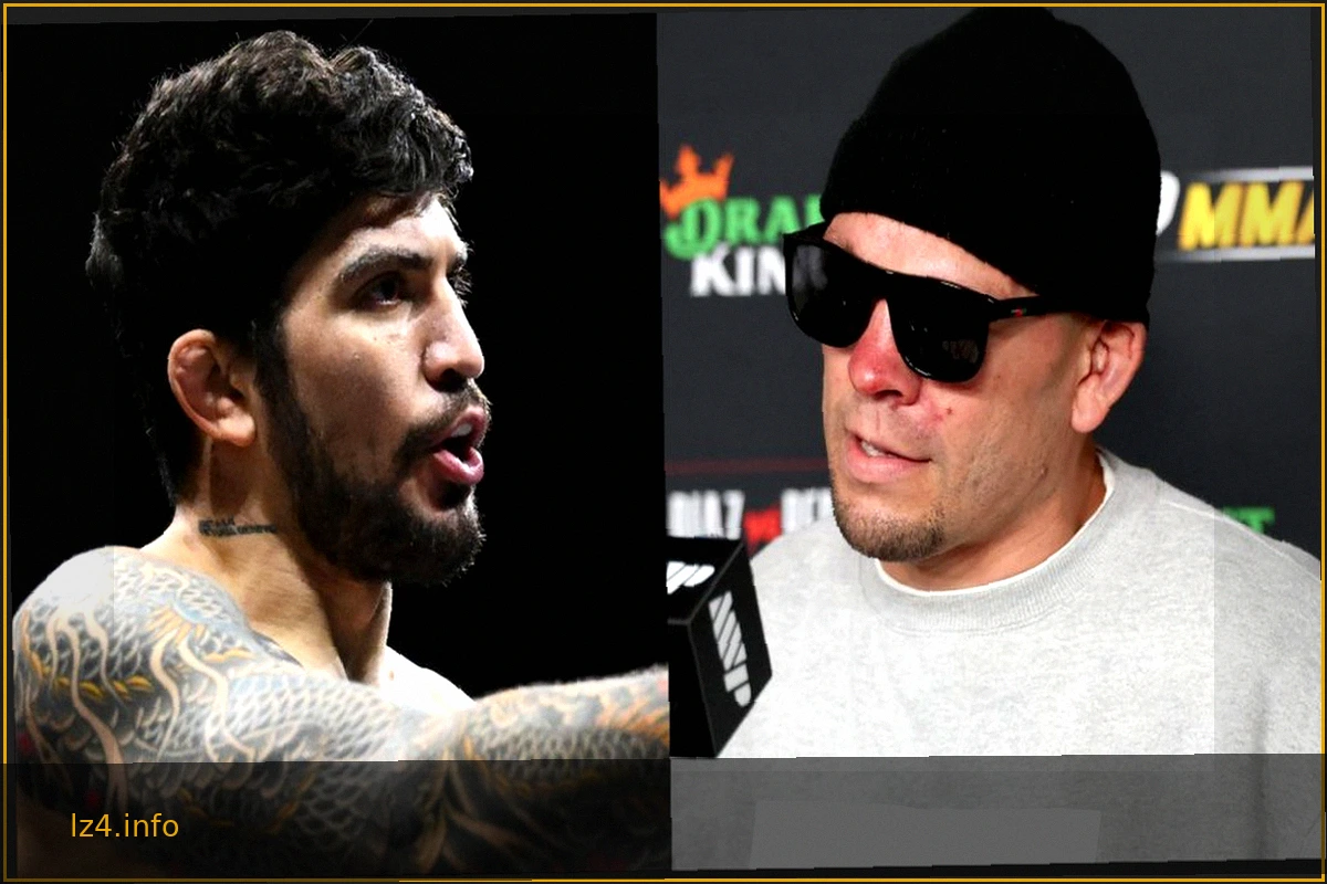 Nate Diaz and Dillon Danis Exchange Barbs After Fight Cancellation