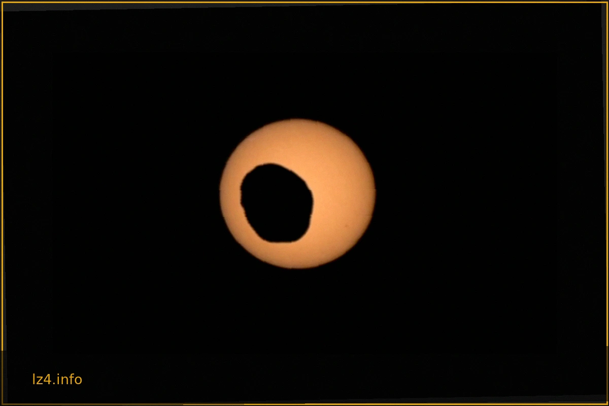 Perseverance Captures Another Phobos Transit