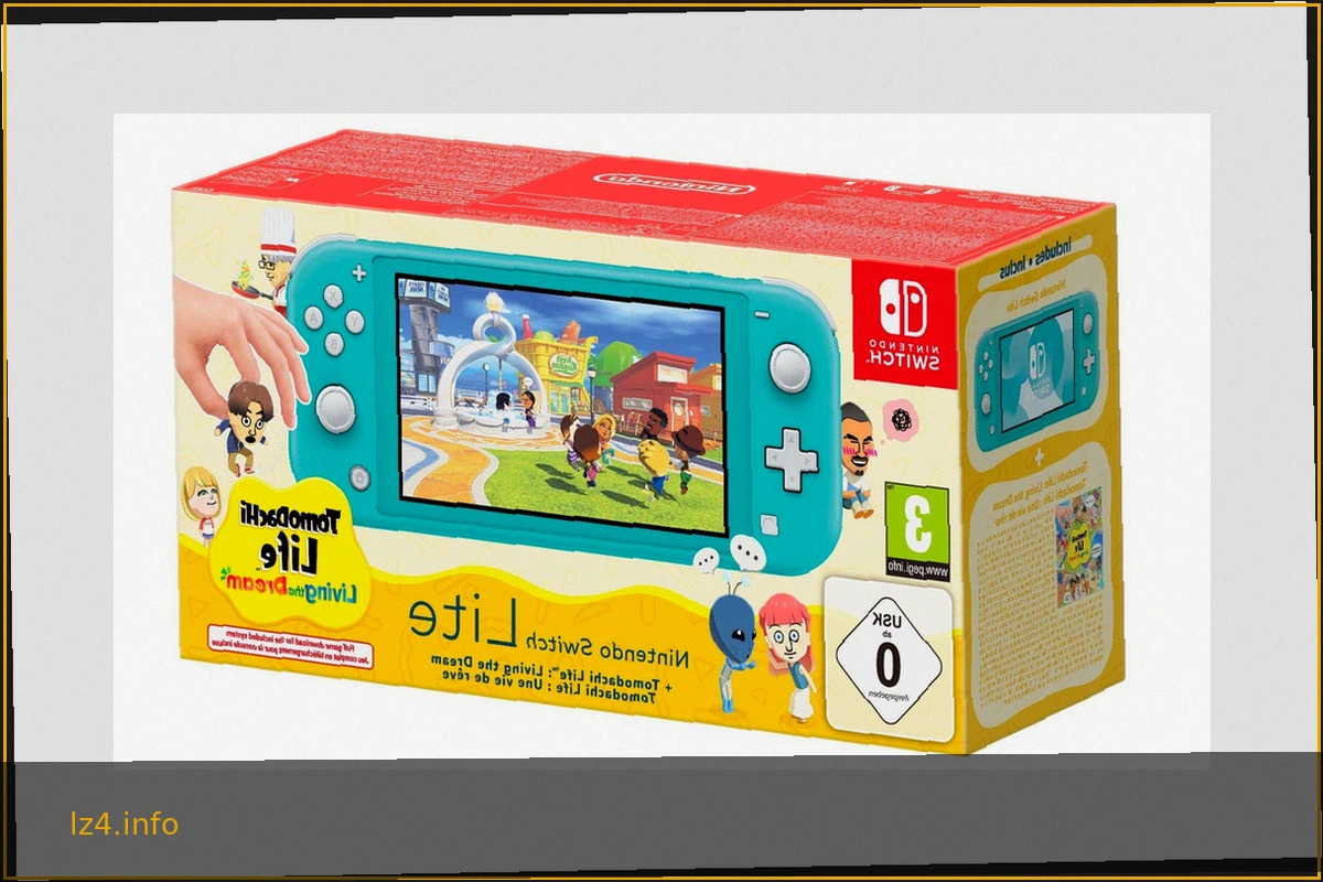 Tomodachi Life: Living the Dream Expands with Exclusive Nintendo Switch Lite Bundle for Europe