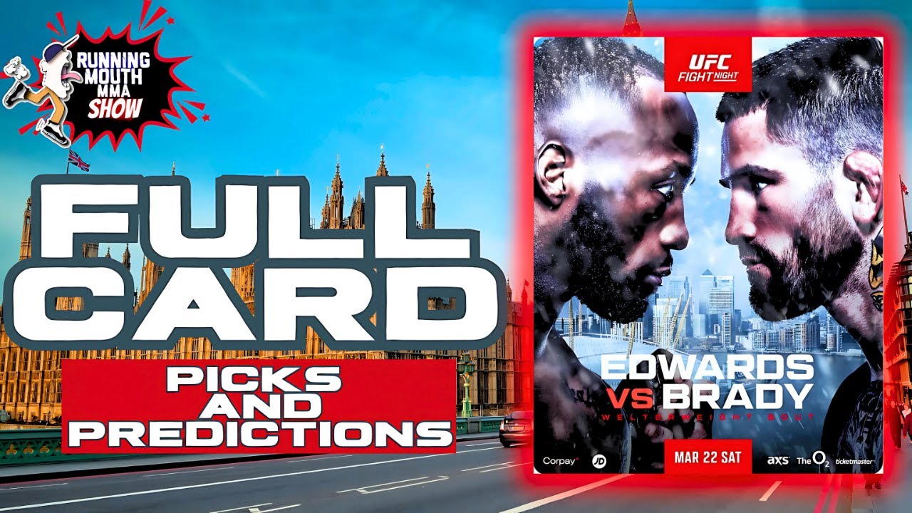 Preview UFC London Preview: Edwards vs. Brady – What’s at Stake?