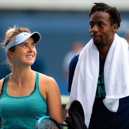 Gael Monfils on his behavior at Svitolina’s matches: ‘I have to keep a poker face. If I move, she gives me a look’