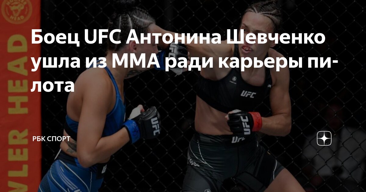 Preview Antonina Shevchenko Ends UFC Career, Transitions to Aviation