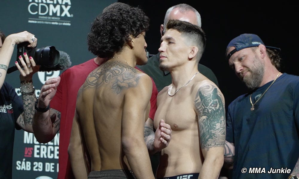 Preview UFC Mexico City Main Card: Rosas Jr. Battles Morales