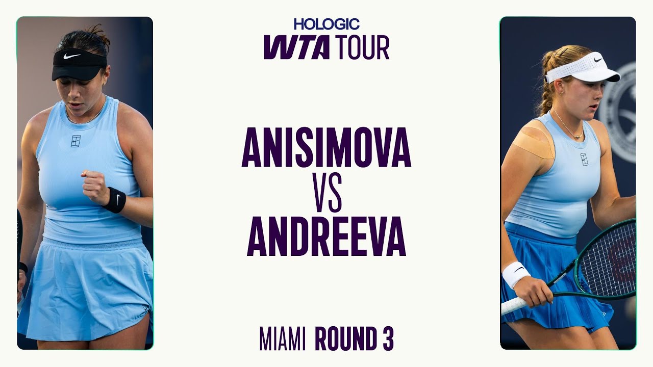 Preview Stubbs: Andreeva ‘Showed Her Age’ Against Anisimova in Miami