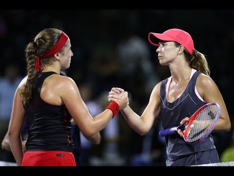 Preview Danielle Collins Advances to Charleston Quarterfinals, Defeating Jelena Ostapenko