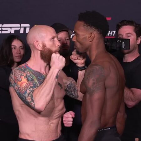 UFC Vegas 105: Emmett vs. Murphy Results
