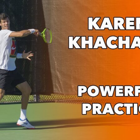 Karen Khachanov Introduces New Fitness Trainer
