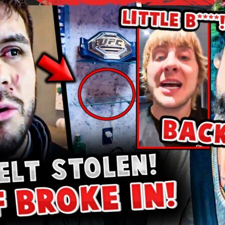 Burglar Broke Into Henry Cejudo’s Studio, Stole First UFC Belt