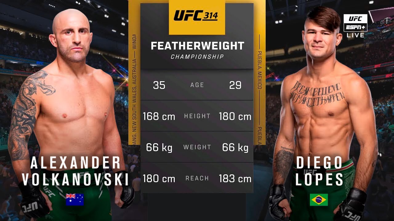 Preview UFC 314 Media Day: Fighter Lineup