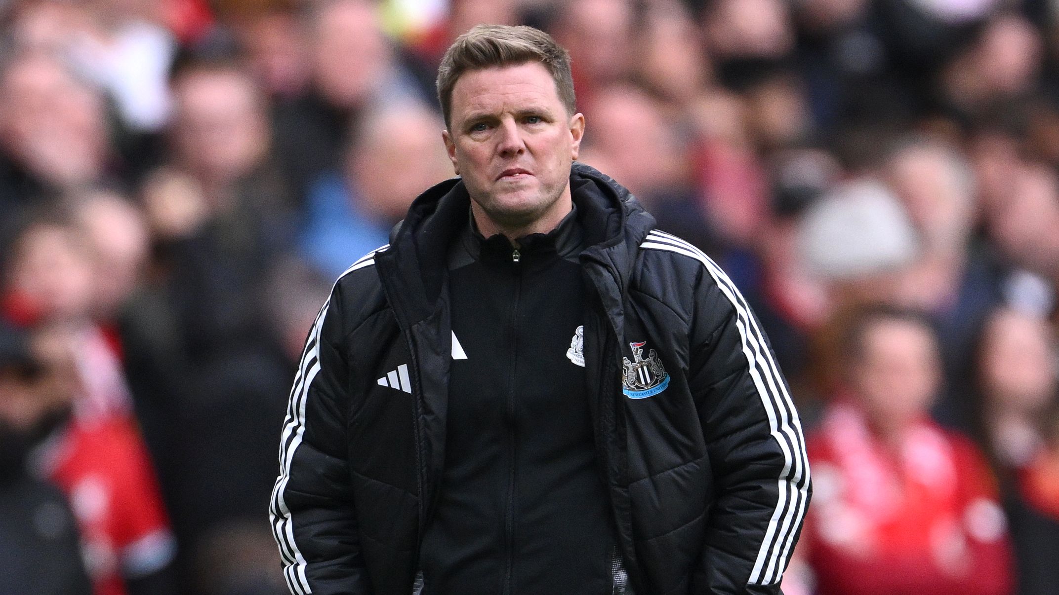 Preview Newcastle’s Eddie Howe in Hospital, Out for Manchester United Clash