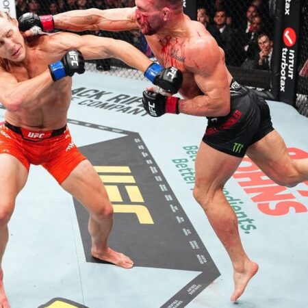 Michael Chandler vs. Paddy Pimblett Fight Highlights