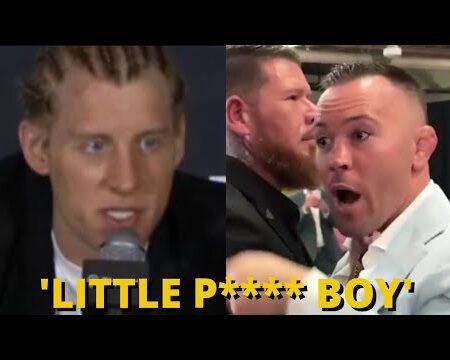 Heated Backstage Confrontation: Colby Covington and Paddy Pimblett Clash at UFC 314