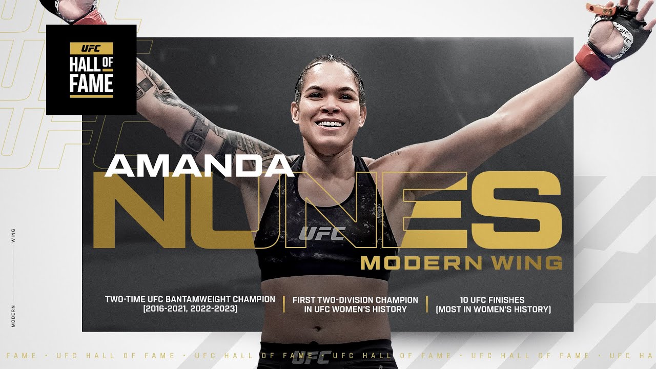Preview Amanda Nunes Overwhelmed with Emotion as UFC Hall of Fame Induction Announced