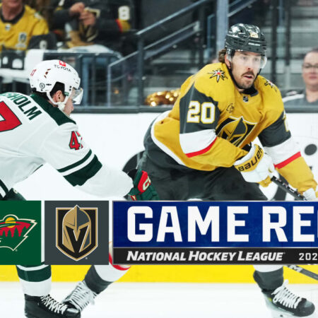 Wild-Golden Knights Game 1 NHL Preview