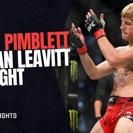 Paddy Pimblett Reveals Significant Weight Gain After UFC 314 Victory