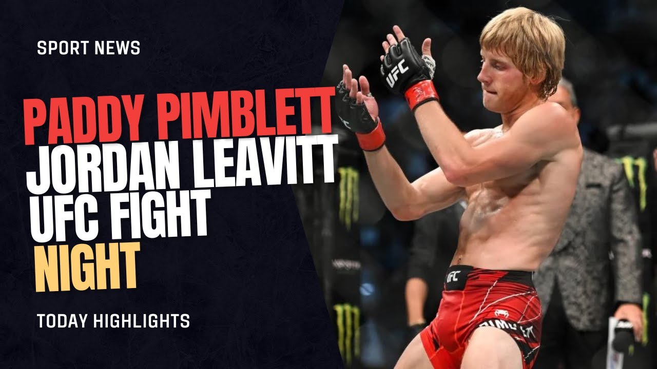 Preview Paddy Pimblett Reveals Significant Weight Gain After UFC 314 Victory