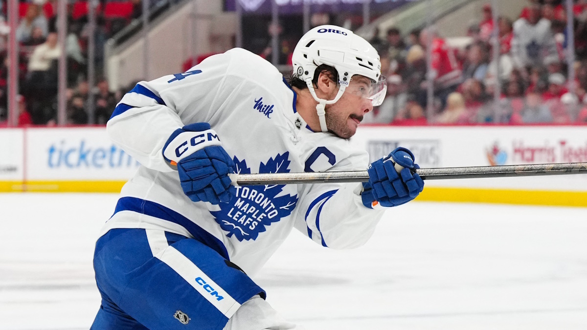 Preview Today’s best NHL anytime goal scorer props: Back Maple Leafs star against Senators