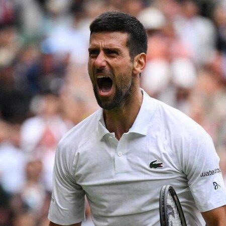 Novak Djokovic Loses Temper During Madrid Masters Practice