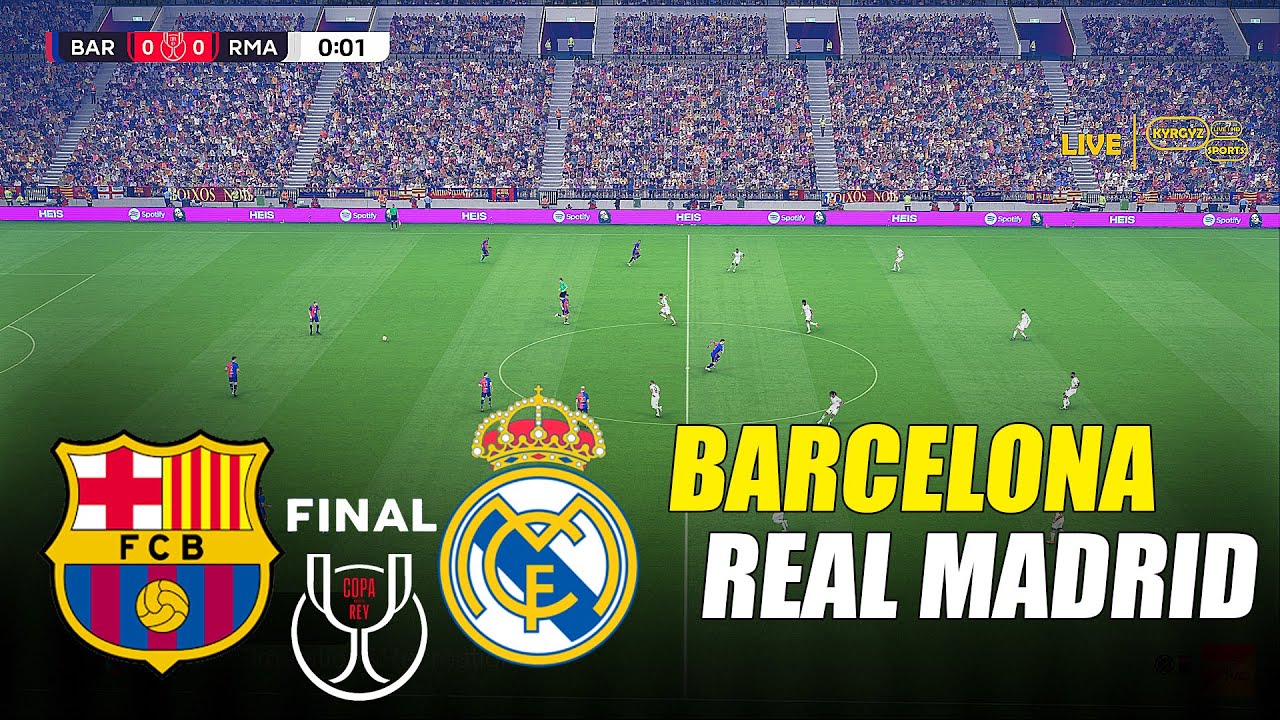 Preview El Clasico: Real Madrid and Barcelona Battle for Copa del Rey Trophy