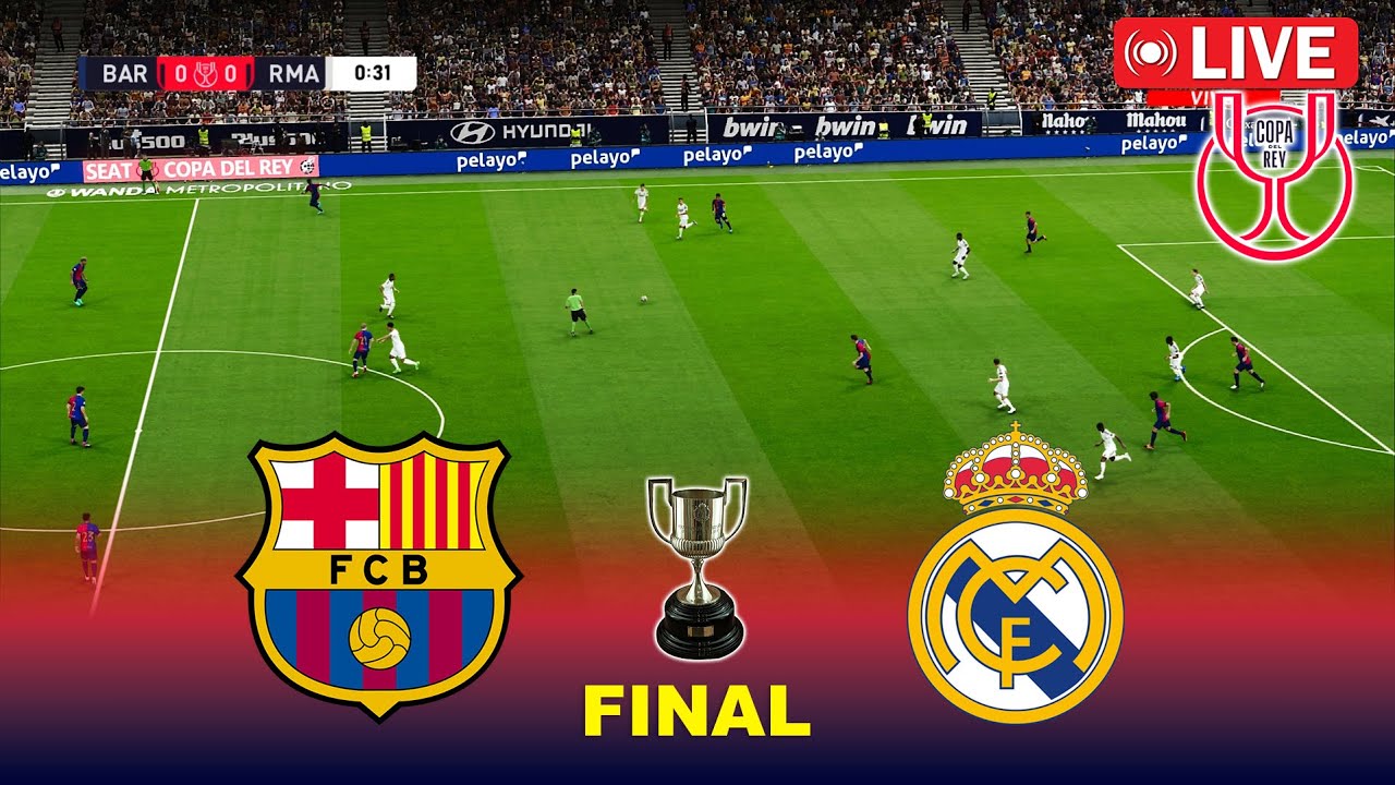 Preview Barcelona vs Real Madrid: Tactical Keys to the Copa del Rey Final