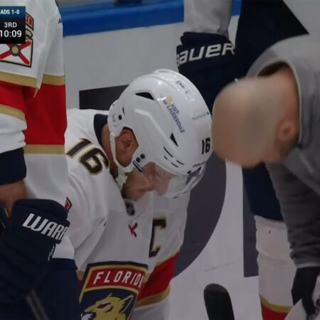 NHL suspends Lightning forward Brandon Hagel one game for illegal hit on Panthers’ Aleksander Barkov