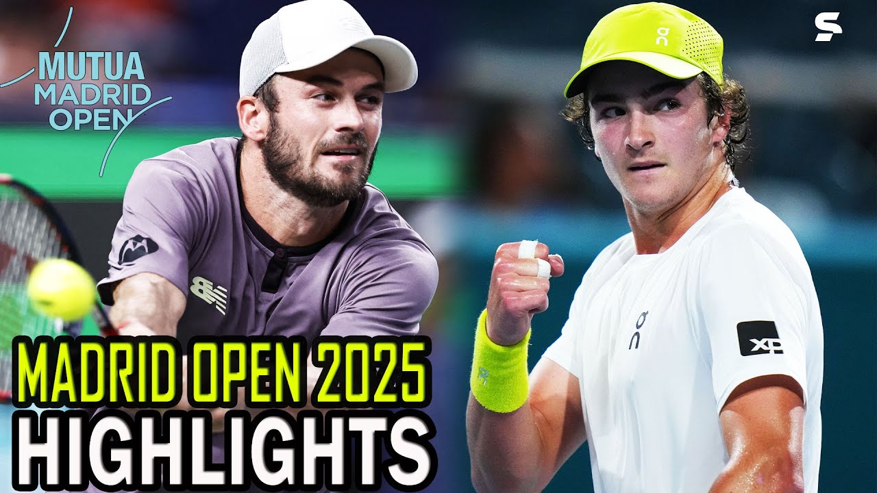 Preview Tommy Paul Defeats João Fonseca at Madrid Masters