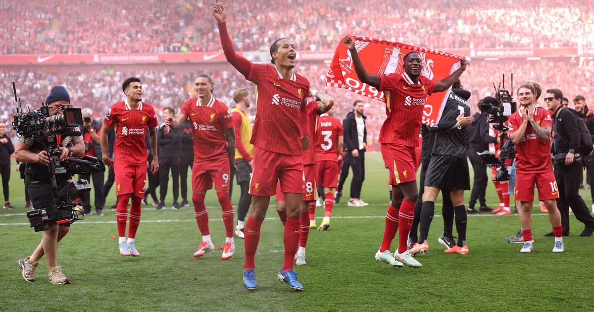 Preview Liverpool Clinches Premier League Title with 5-1 Triumph Against Tottenham