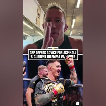 Georges St-Pierre Offers Advice to Tom Aspinall on Jon Jones Situation