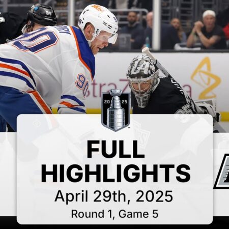 2025 NHL Playoffs: First Round Schedule, Scores, and Results