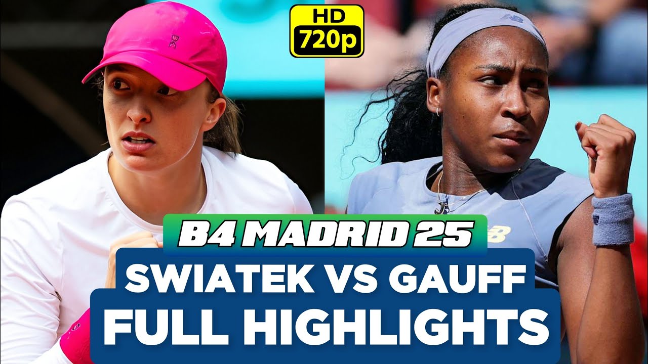 Preview Gauff Expresses Confidence Before Semifinal Showdown with Swiatek