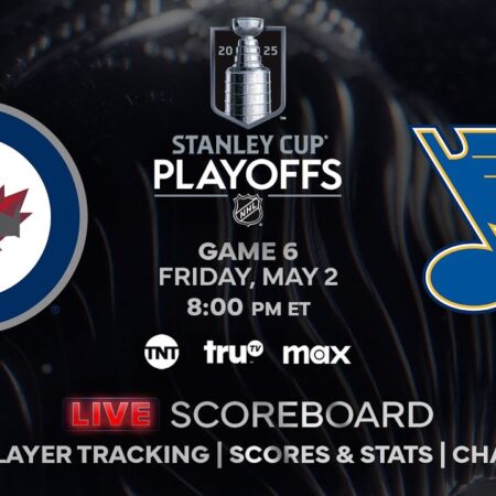 NHL Same-Game Parlay: Jets vs. Blues Playoff Showdown
