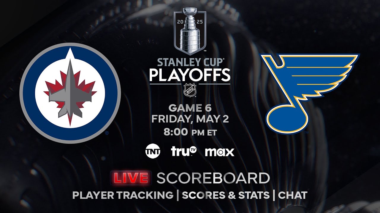 Preview NHL Same-Game Parlay: Jets vs. Blues Playoff Showdown