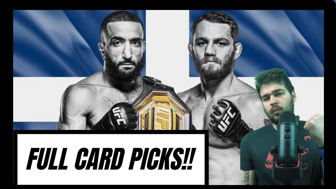 Preview UFC 315 Fight Card: Belal Muhammad vs. Jack Della Maddalena