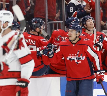 Washington Capitals vs Carolina Hurricanes Game 2: Odds, Prediction & Picks