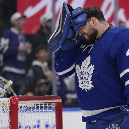 Toronto Maple Leafs Goaltender Anthony Stolarz Out for Game 2 Following Injury