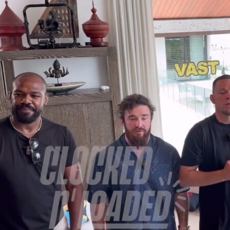 Jon Jones and Nate Diaz Join Russian Reality Show as Coaches