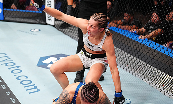 Preview Jasmine Jasudavicius Submits Jessica Andrade in First Round