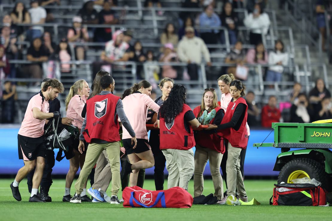 Preview Savy King Responsive After Collapse; NWSL Match Continuation Draws Criticism
