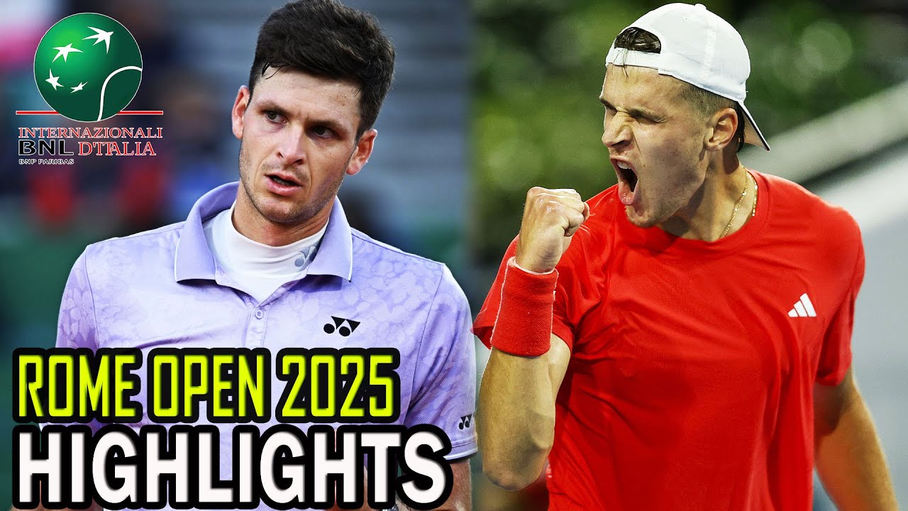 Preview Rome (ATP): Hubert Hurkacz Defeats Jakub Mensik in Fourth Round