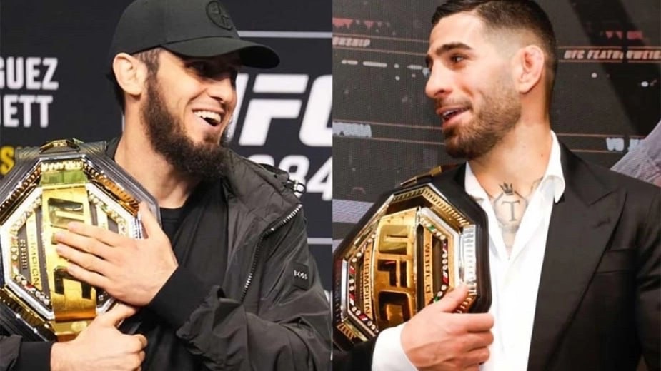 Preview Ilia Topuria calls Islam Makhachev ‘biggest hypocrite I’ve ever seen in my life,’ Makhachev responds