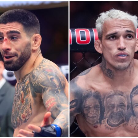 Topuria Splits with Coaches Before Oliveira Title Showdown at UFC 317