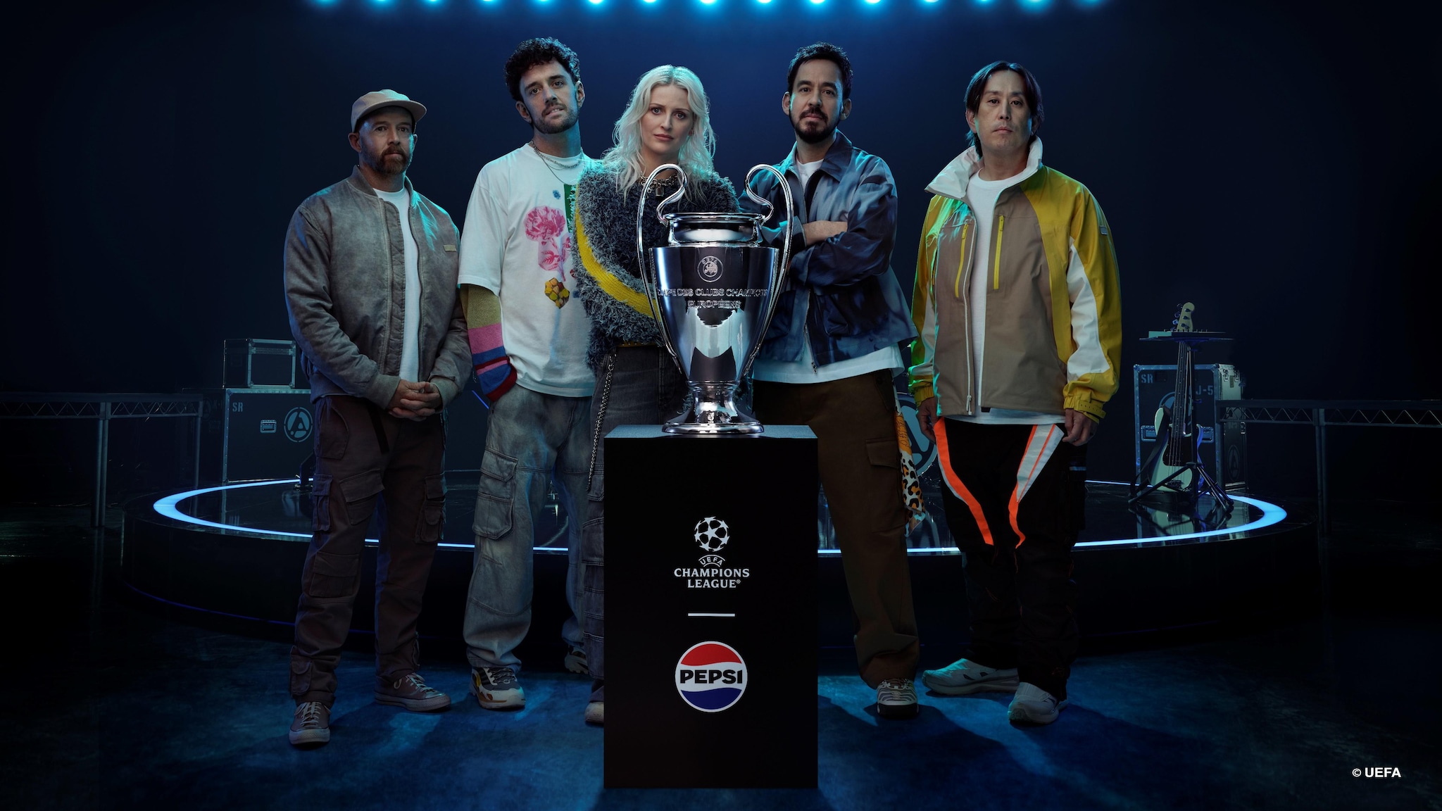 Preview Linkin Park to Headline UEFA Champions League Final Kick Off Show
