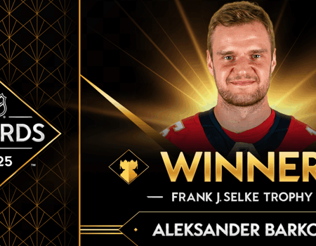 2025 NHL Awards Tracker: Aleksander Barkov Wins Second Straight Selke Trophy