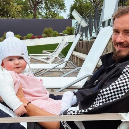 Daniil Medvedev’s Wife Shows Younger Daughter on Social Media