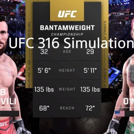 UFC 316 Main Event: Dvalishvili and O’Malley Prepare for Title Rematch