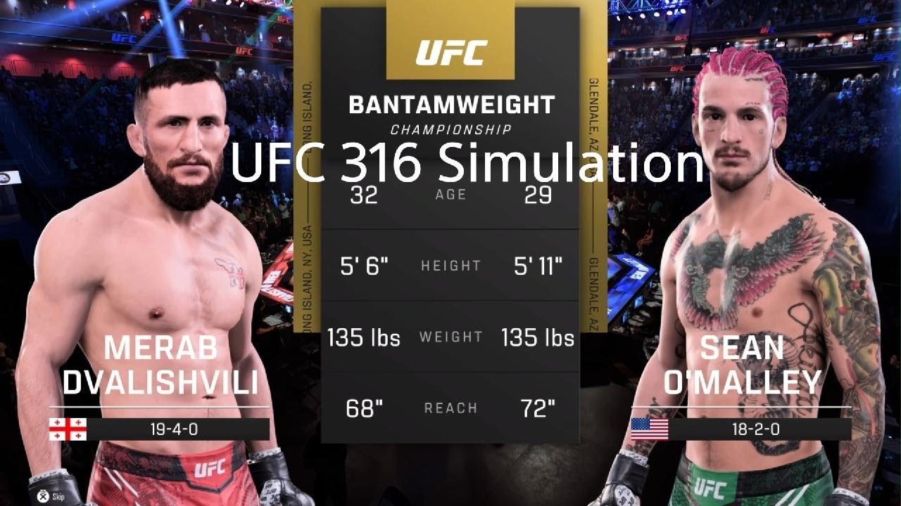 Preview UFC 316 Main Event: Dvalishvili and O’Malley Prepare for Title Rematch