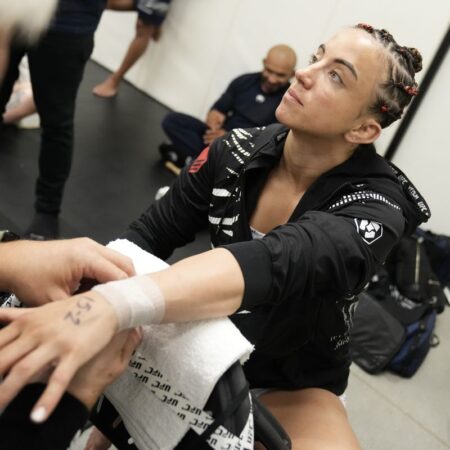 Maycee Barber coach claims it was team’s call to cancel fight: ‘She begged us not to’