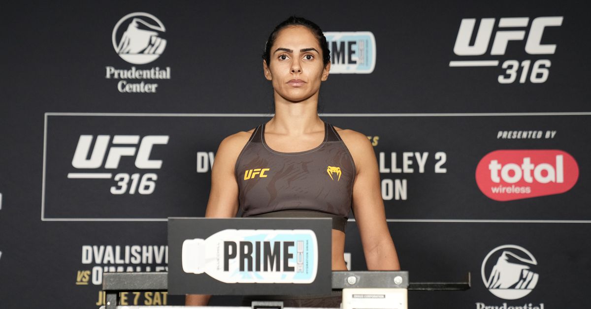Preview UFC 316 Weigh-in Results: Ariane da Silva Misses Big, Title Fights Official